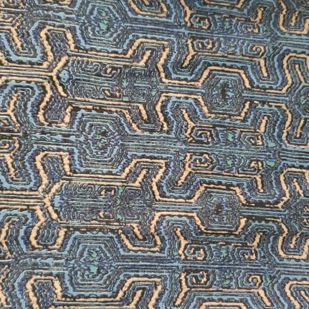 Peruvian Connection Blue Blouse - image 4